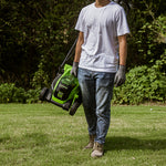 24V Lawn Mower 33cm + Grass Trimmer 25cm Set