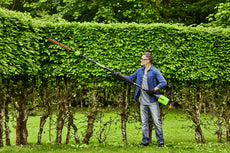 80V Telescopic Hedge Trimmer 51cm