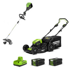 80V Lawn Mower SP 46cm + String Trimmer 36cm Set